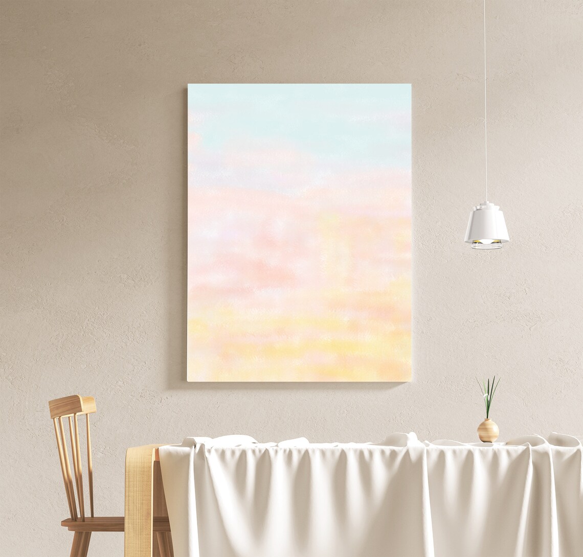 Abstract Wall Art Pastel Wall Art Printable Wall Art Etsy