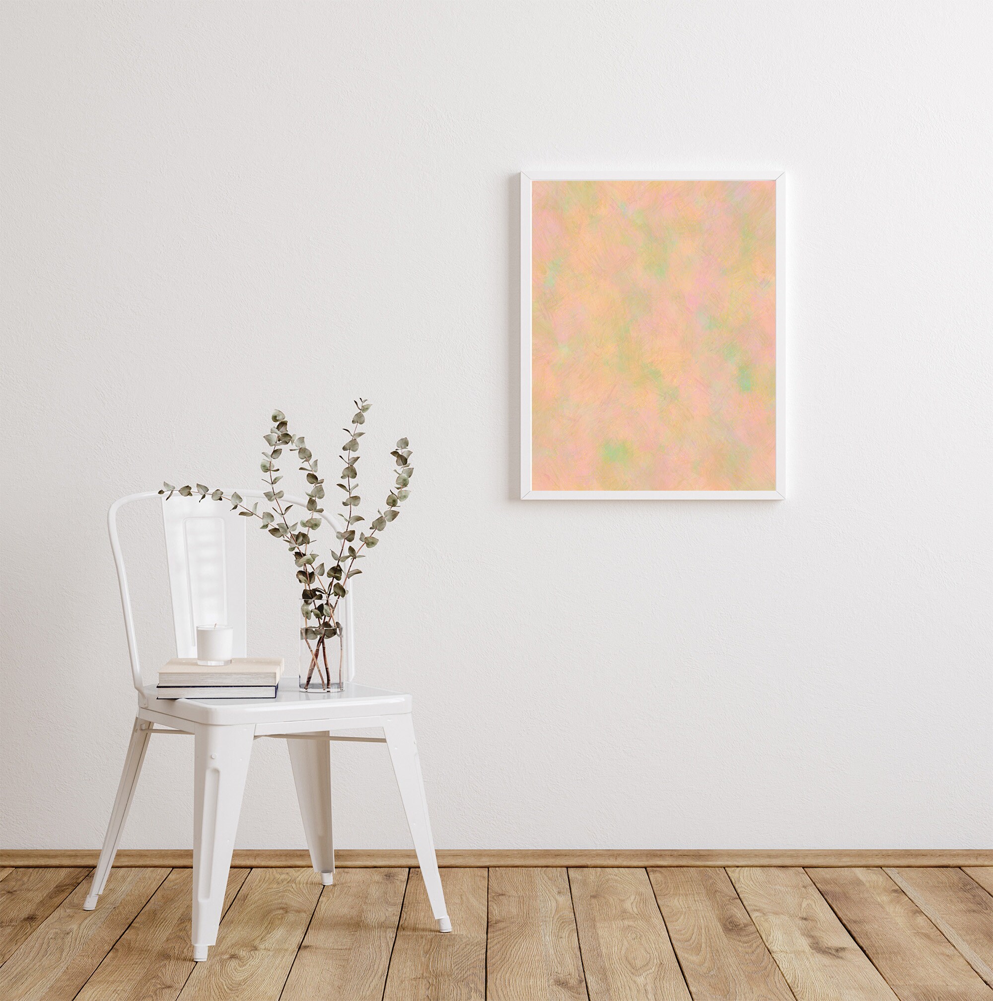 Abstract Wall Art Orange Wall Art Printable Wall Art Etsy