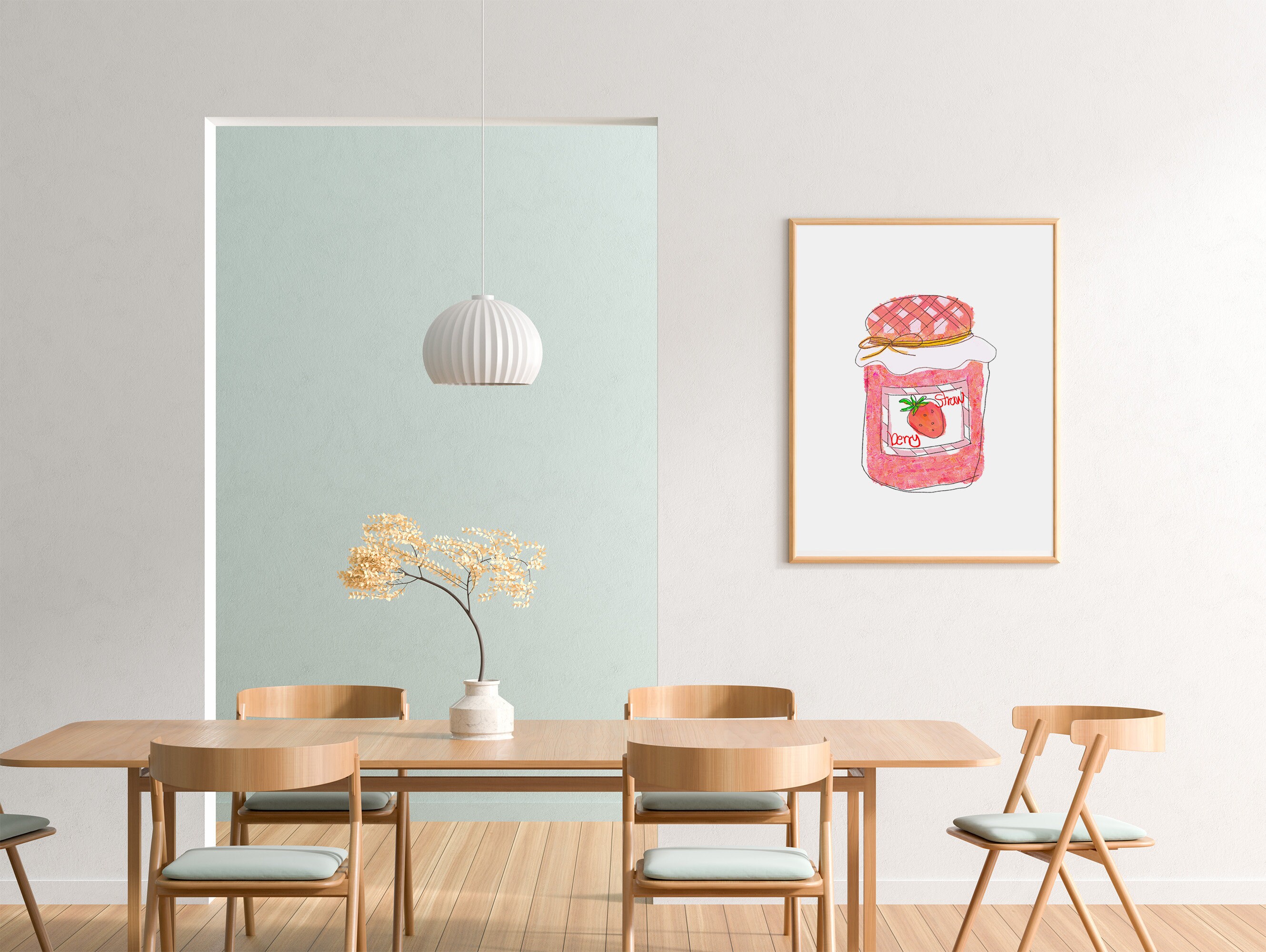 Kitchen Wall Decor Food Art Print Kitchen Decor Print | Etsy