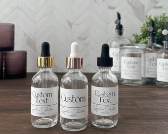 2-ounce Cocktail Apothecary Bottle with Dropper | Signature Cocktail Collection