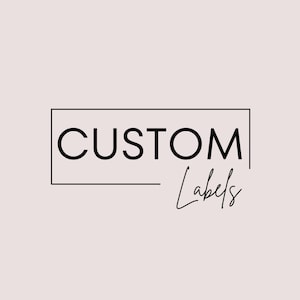 Custom Labels for Bottle and Jars | Waterproof Labels | Made to Order