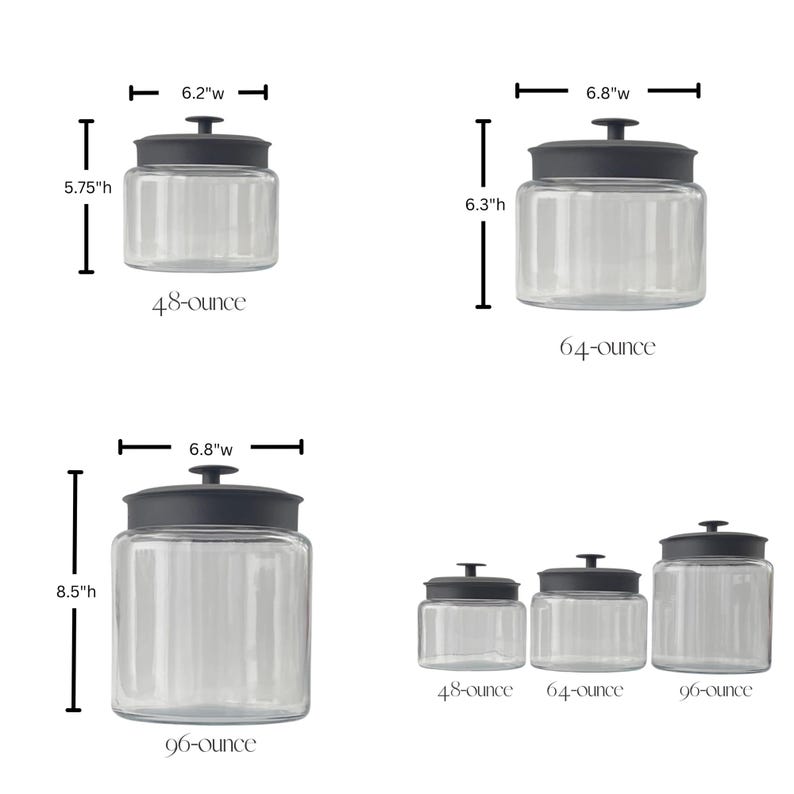 Glass Montana Jars - Thumbnail 5