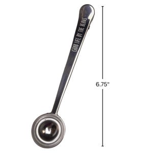 Coffee Scoop and Clip Dimensions