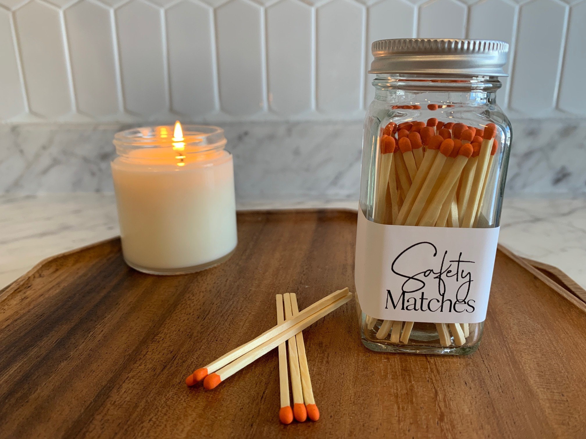 Safety Matches Bottle Colored Matches Strike on Bottle Etsy Canada