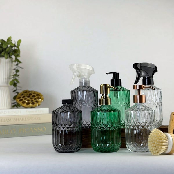 Savannah Glass Dispenser | 14-ounce