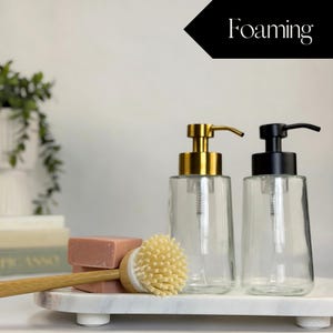 Sonoma Glass Foaming Soap Dispenser | 15-ounce