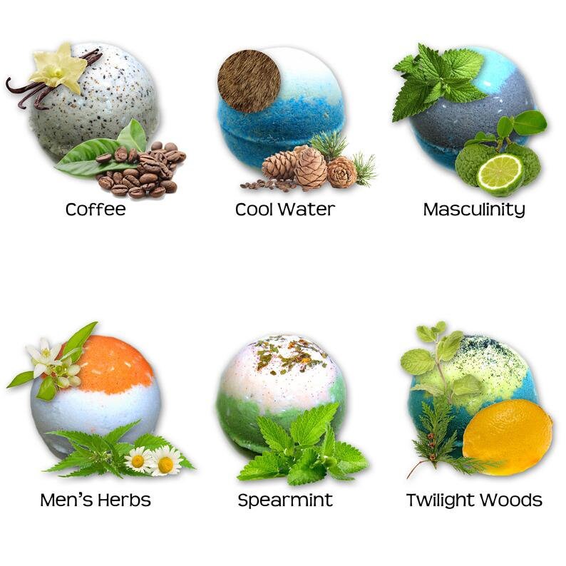 Organic All Natural Bath Bombs 3.2 oz Aromatherapy Bath Etsy