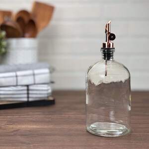 25-ounce Coffee Syrup Apothecary Bottle With Weighted Pour Spout