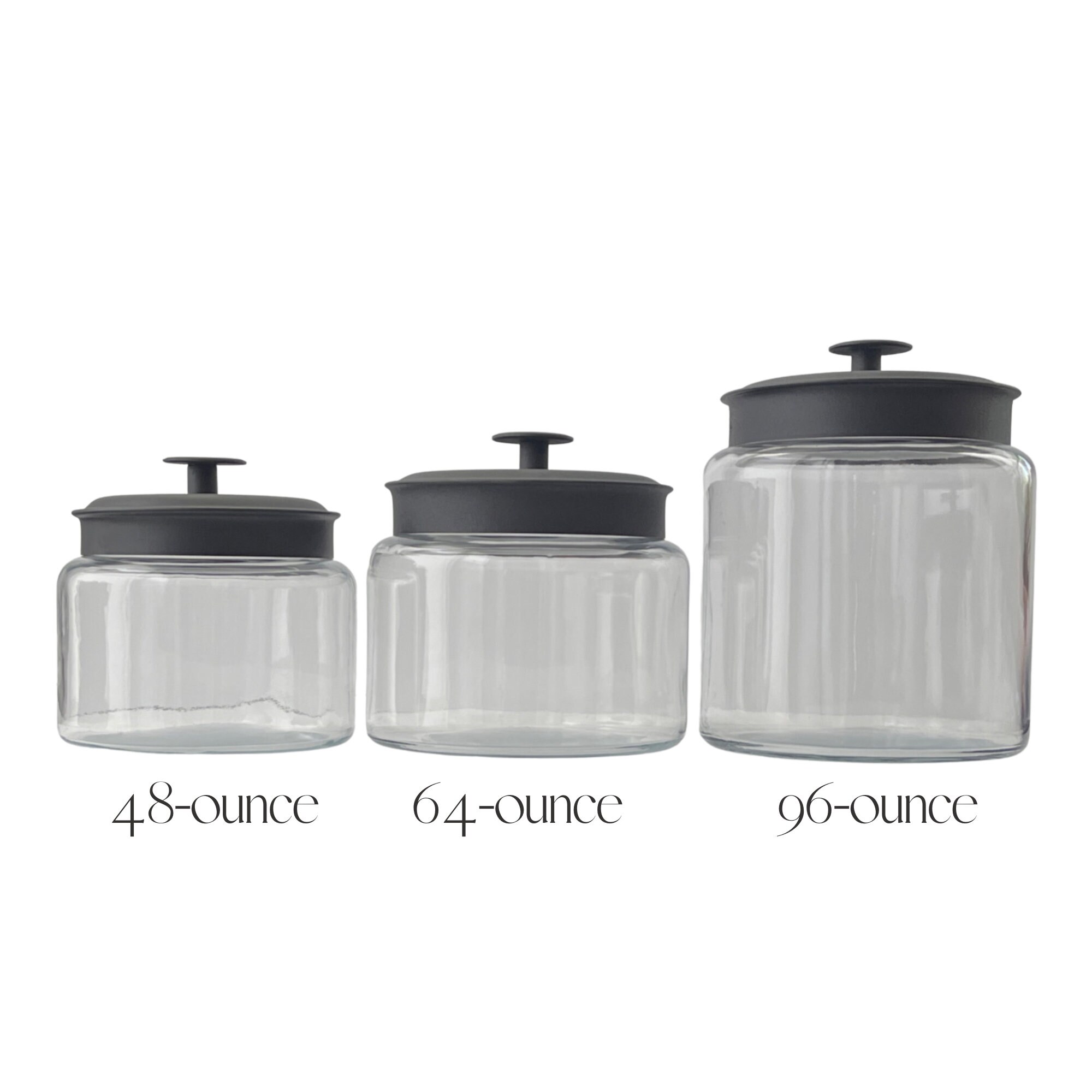 Food Storage 48 oz. Jars & Lids - Mother Earth Products