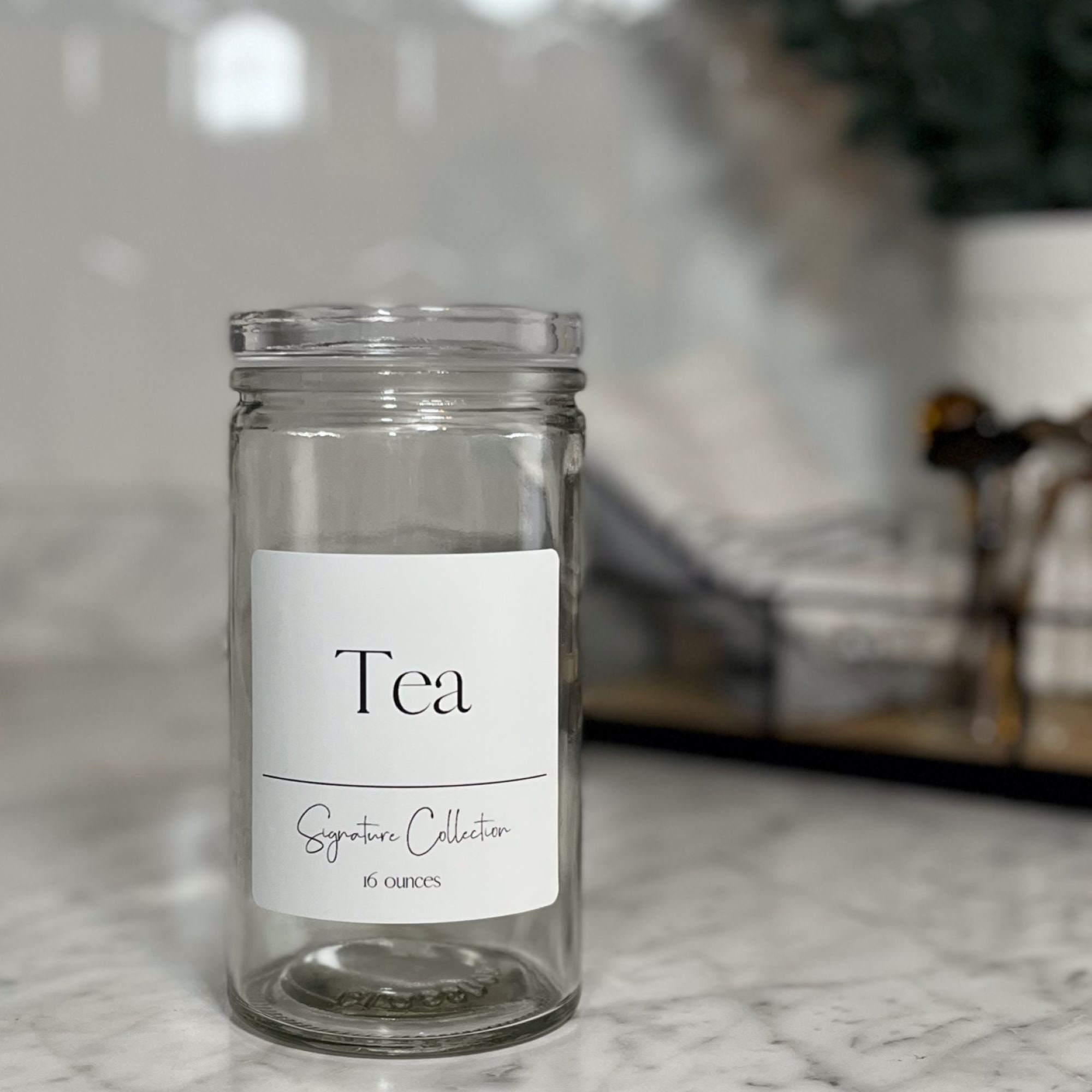 Loose Leaf Tea Jar Signature Coffee Collection Refillable Etsy