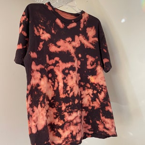 Unisex Reverse Tie Dye T- shirt