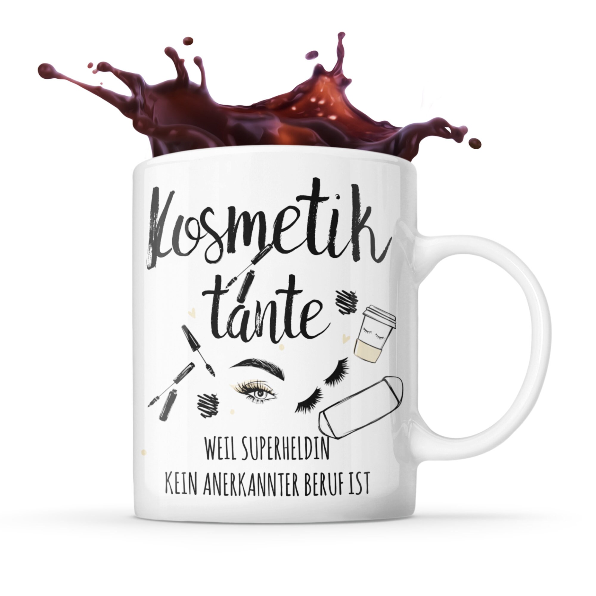 Kosmetik Tante lustige Tasse für Kosmetiker Kosmetikerin Etsy