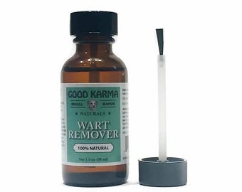 All Natural Dog Wart Remover (1oz) - 100% Natural Painless Dog Warts Removal Treatment Skin Tag & Wart Remover for Dogs 30ml