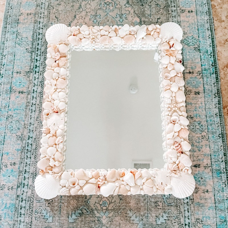 Sea Shell Wall Mirror - Etsy
