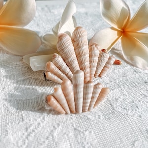 Seashell Hair Clip: Mermaid Beach Hair Barrette