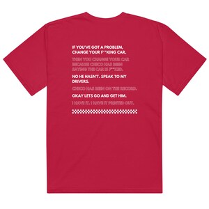 Formula 1 Then You Change Your Car Comfort Colors Tee Shirt | Toto Wolff Christian Horner | I Have it Printed Out | Change Your Car Tee