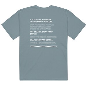 Formula 1 Then You Change Your Car Comfort Colors Tee Shirt | Toto Wolff Christian Horner | I Have it Printed Out | Change Your Car Tee