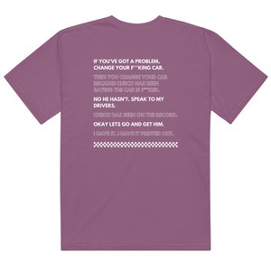 Formula 1 Then You Change Your Car Comfort Colors Tee Shirt | Toto Wolff Christian Horner | I Have it Printed Out | Change Your Car Tee