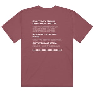 Formula 1 Then You Change Your Car Comfort Colors Tee Shirt | Toto Wolff Christian Horner | I Have it Printed Out | Change Your Car Tee