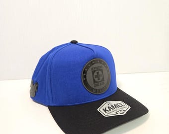Novelty Blue C Cap, Custom Blue C Cap, Unisex Casual Cap, Blue Cross Caps