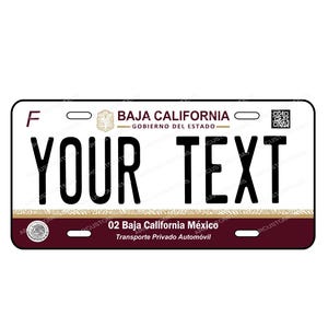 License Plates Mexico BC, Car Plate Mexico, Automobile License Plates State BAJA CALIFORNIA, License Plates State Baja California, Car Plates States Mexico