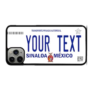 Phone Cases Bumper SINALOA/ Phone Cases State of SINALOA/ Cell Phone Cases of SINALOA/ Case Plate of Sinaloa/ High Quality