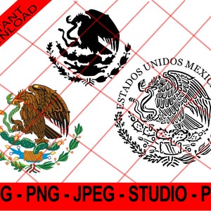 SHIELD OF MEXICO, Logo of Mexico, Eagle of Mexico, Design of the shield of Mexico, Design Shield of Mexico