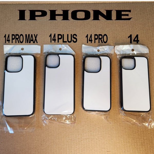Sublimation Phone Cases Silicone Blank Iphone / Fundas Sublimación Iphone 14, 14 Pro, 14 Plus, 14 Pro Max/ Phone Case Sublimation Blank