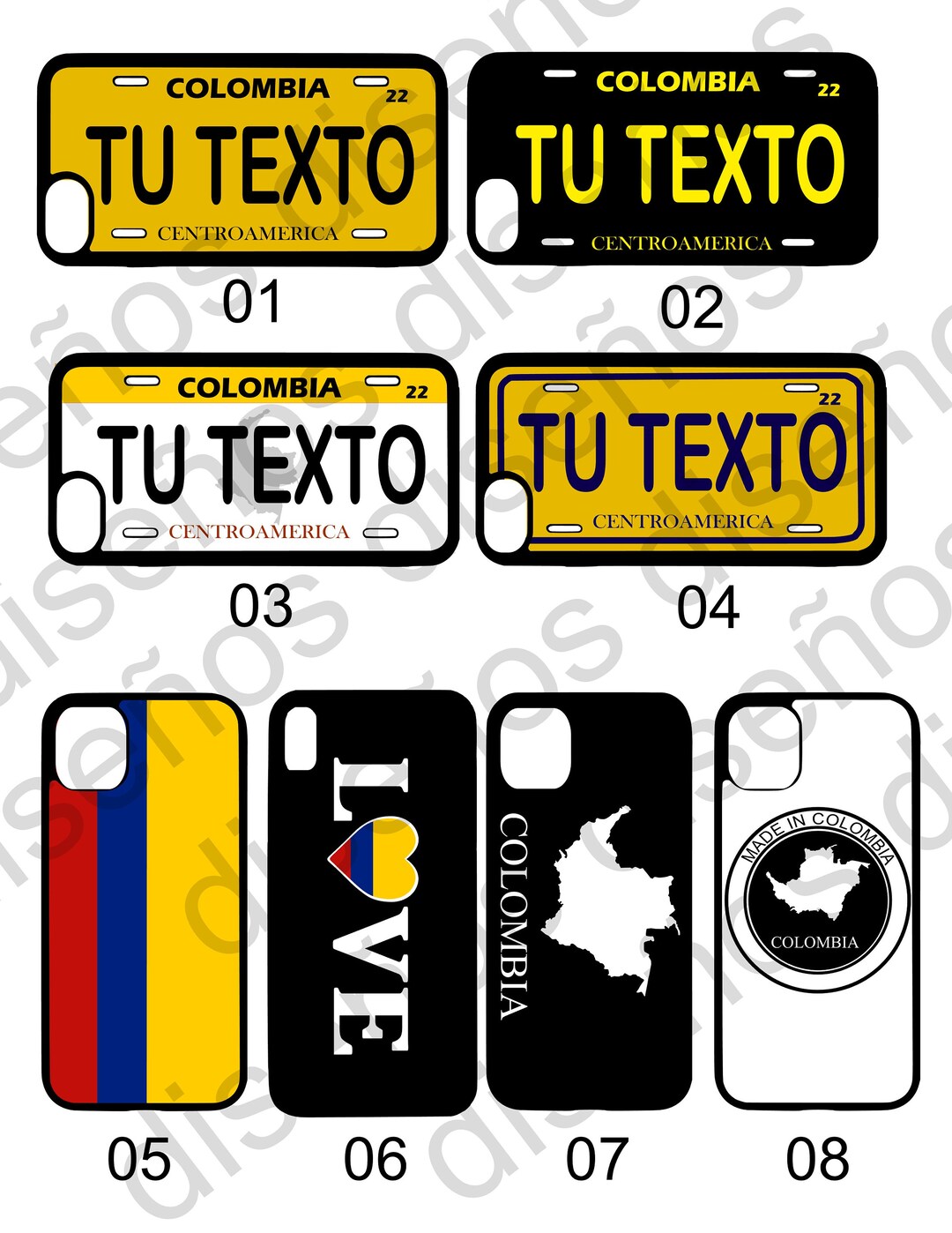 Phone Cases From COLOMBIA / Cases From COLOMBIA / Phone Case Colombia