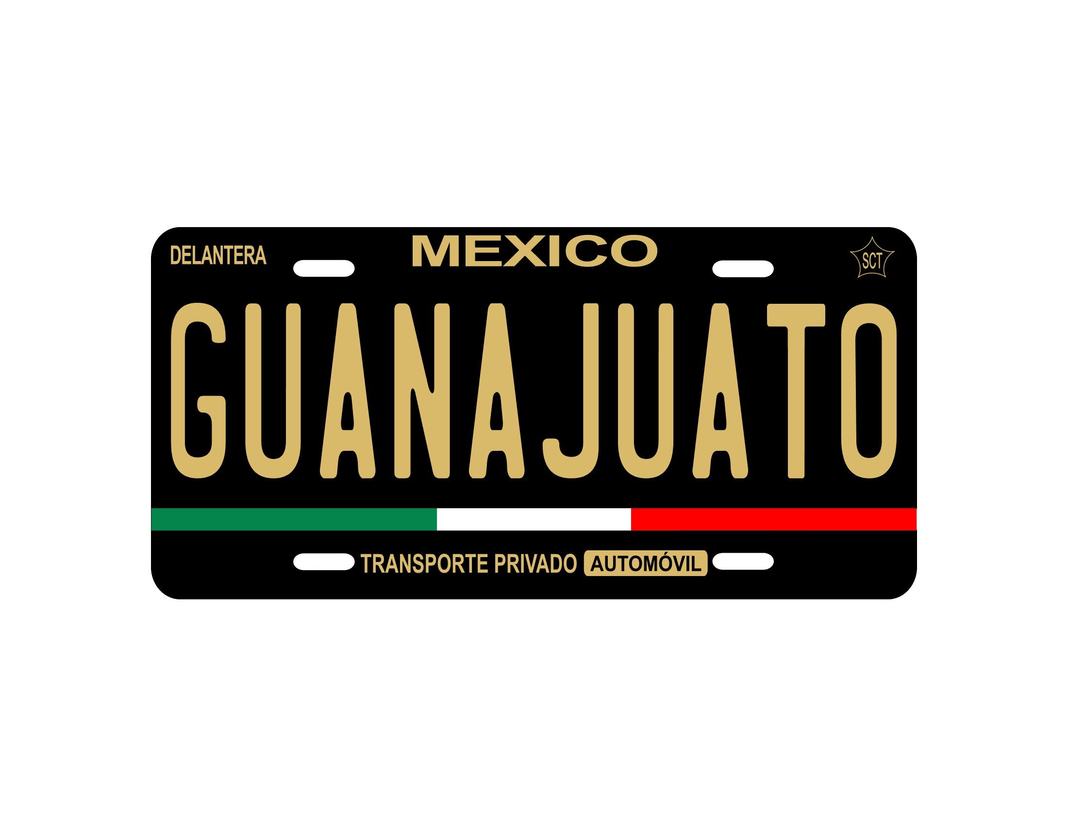 Guanajuato Custom Car Plate Car Plate Mexico GUANAJUATO Car Etsy