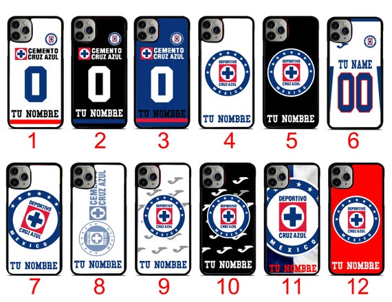 Protector para Celular del CRUZ AZUL / (Phone cases Cruz Azul) / Liga MX Cruz Azul  / Carcasas para celulares del Cruz Azul /Maquina Celeste