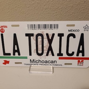 Personalized Aluminum Car Plates/ Car plate Mexico/ Car Plates of the States of Mexico/ Place your Text/ License plate image 4