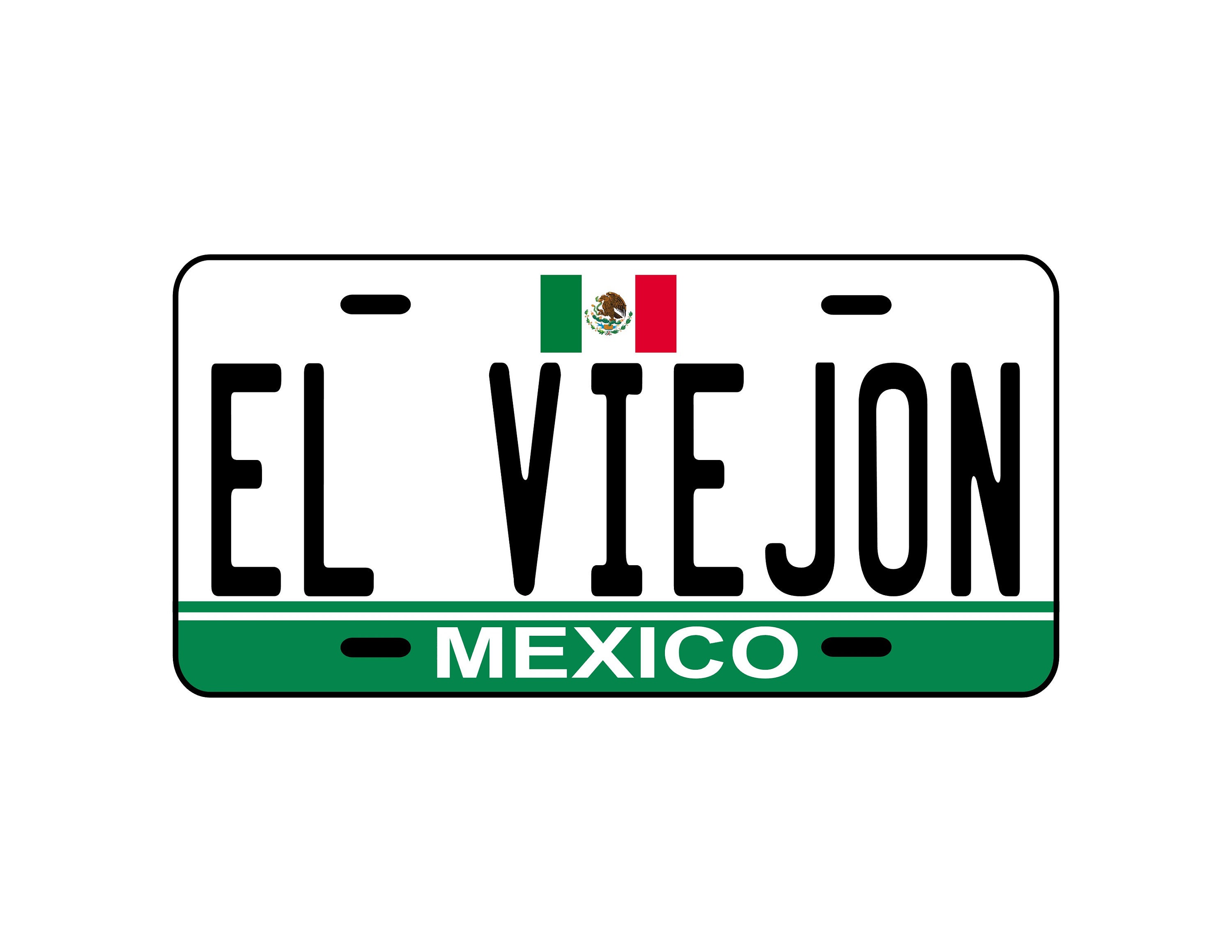 Placa Auto MEXICO Car Plate Mexico Campos De Aluminio Carro Etsy