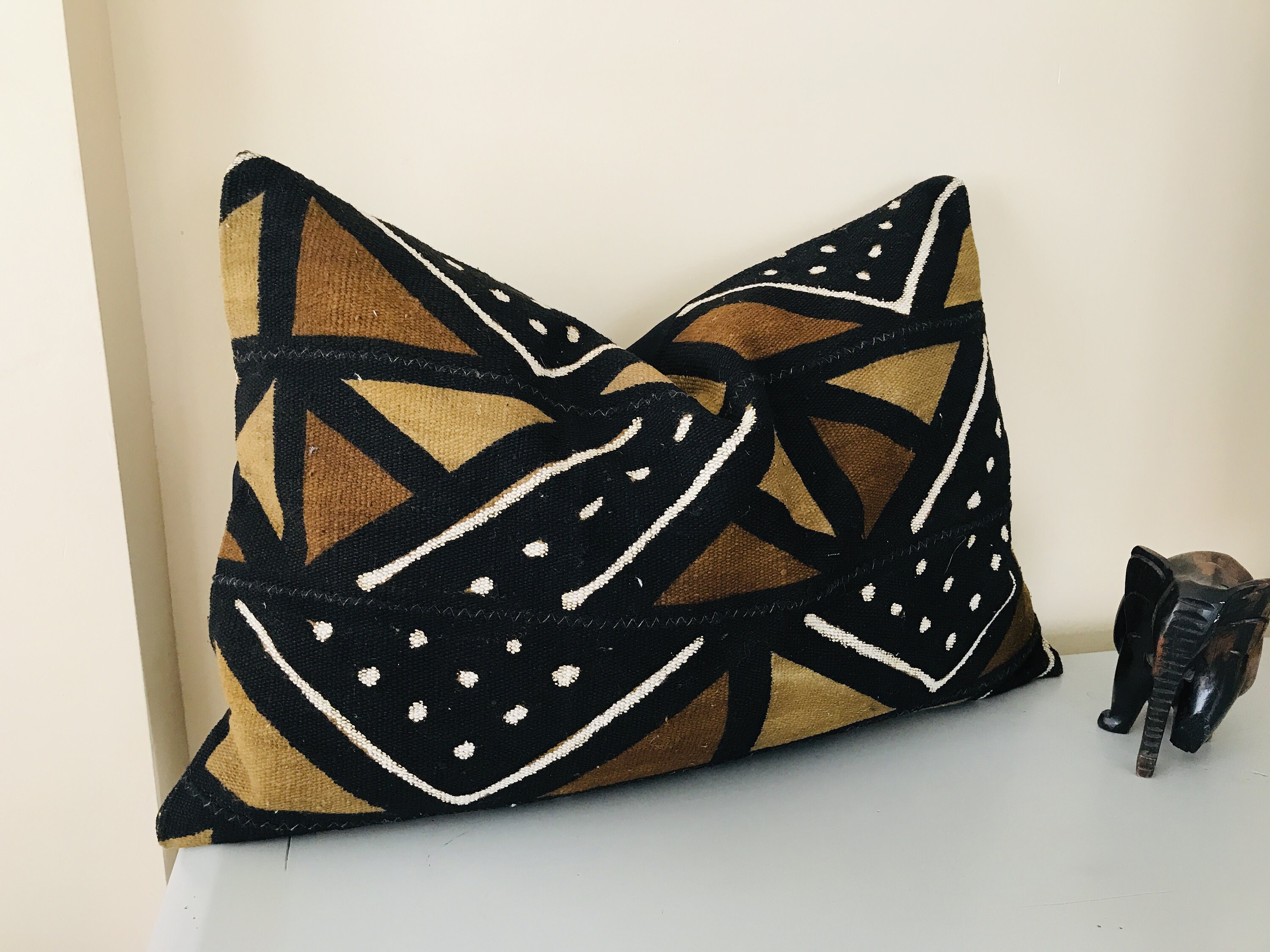 Kilim Pillow Cover 16X24 African Throw Pillow Cover Mud Etsy