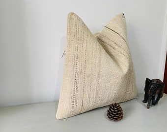 Kilim Pillow 18x18 -Throw Pillow Cover -Housewarming Gift -Turkish Kilim Pillow Case -Decorative Pillow for Couch -Cushion Cover -Boho Decor