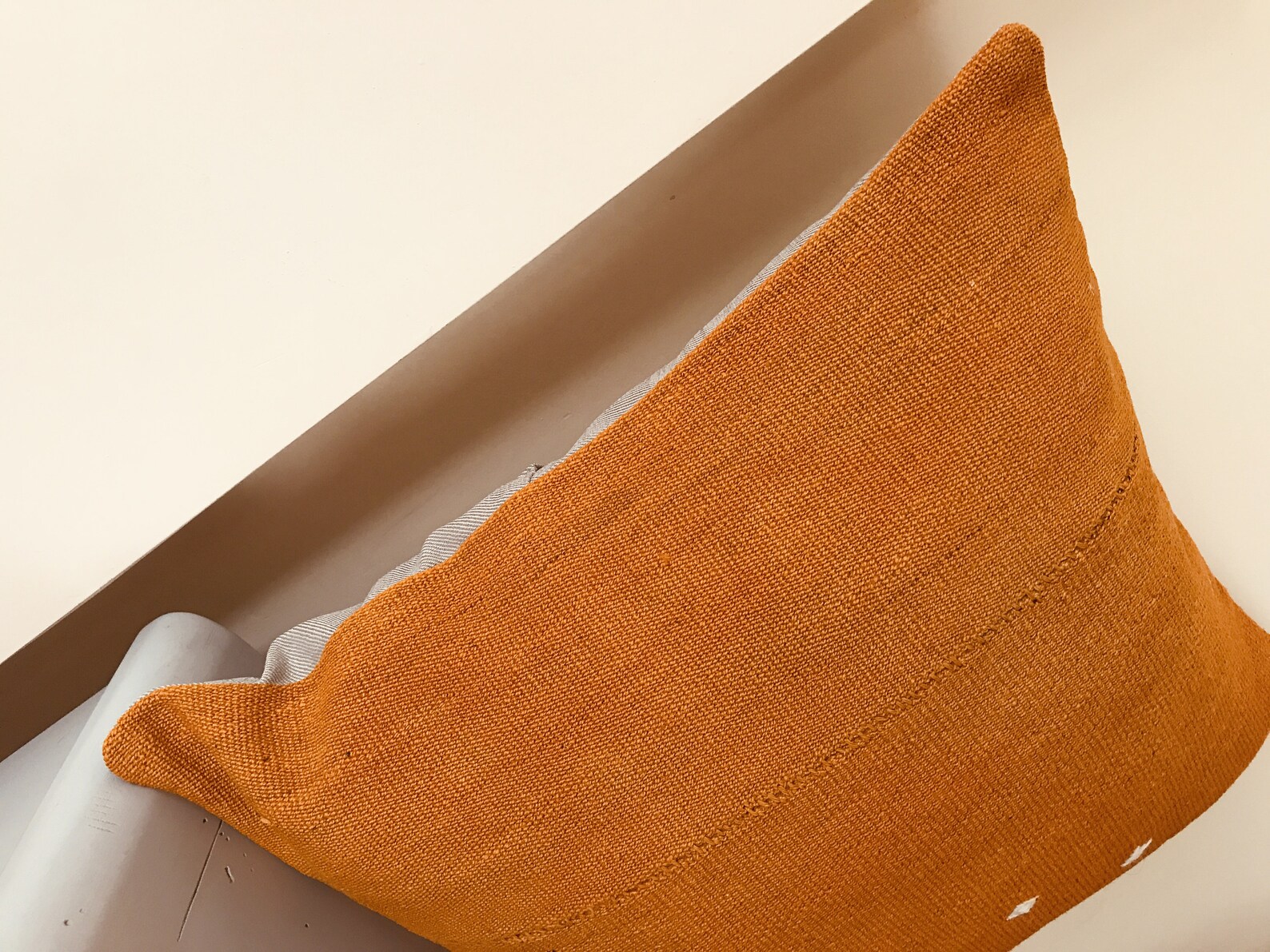 Cubierta de almohada Kilim naranja quemada 20x20 Gran funda | Etsy