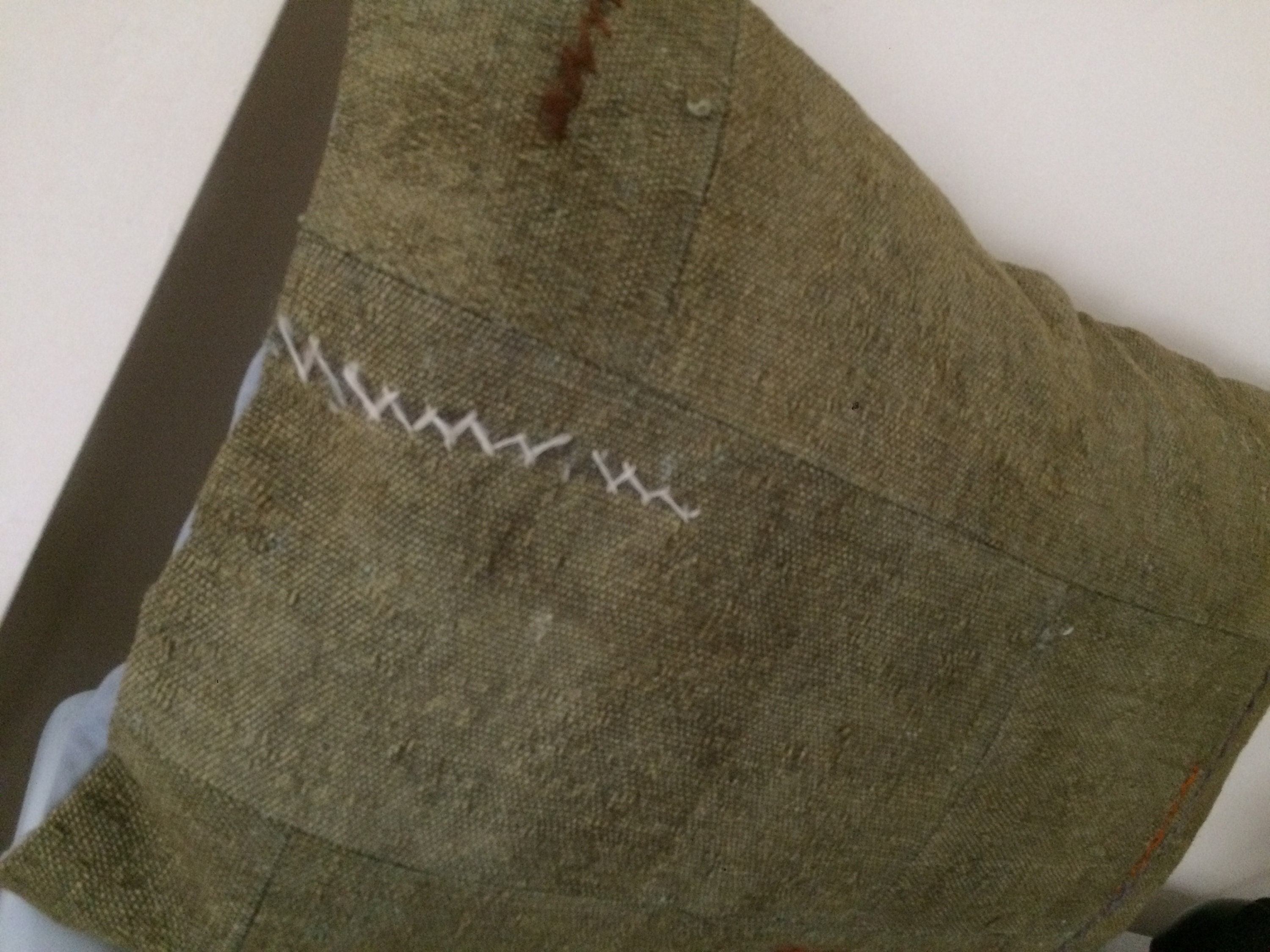 Army Green Throw Pillow Cover 16X24 Embroidered Kilim Pillow Etsy