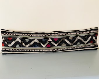 Bed Pillow Cover 12x48 -Extra Long Lumbar Pillow Cover -Decorative Pillows -Bedroom Decor -Throw Pillows -Bedding Pillow Case -Kilim Pillow