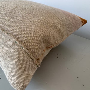 Tribal örngott - 16x20 turkisk kelimkudde, ländryggskudde för stol - minimalistisk inredning - sofförngott - rektangulärt kuddfodral bild 5