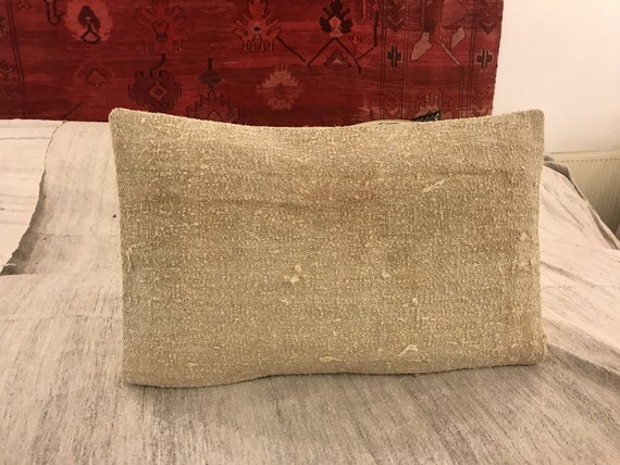 Neutral Throw Pillow Cover 16x24 decorative Pillows for Bed beige Lumbar Pillow natural Kilim Cushion chair Design minimalist Decor Etsy Canada