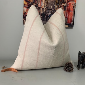 Copricuscino in cotone 20x20 / Cuscini kilim turchi, federa per cuscino bianco ⇻ Design divano, grande federa per cuscino da pavimento ⇻ Cuscino decorativo per divano