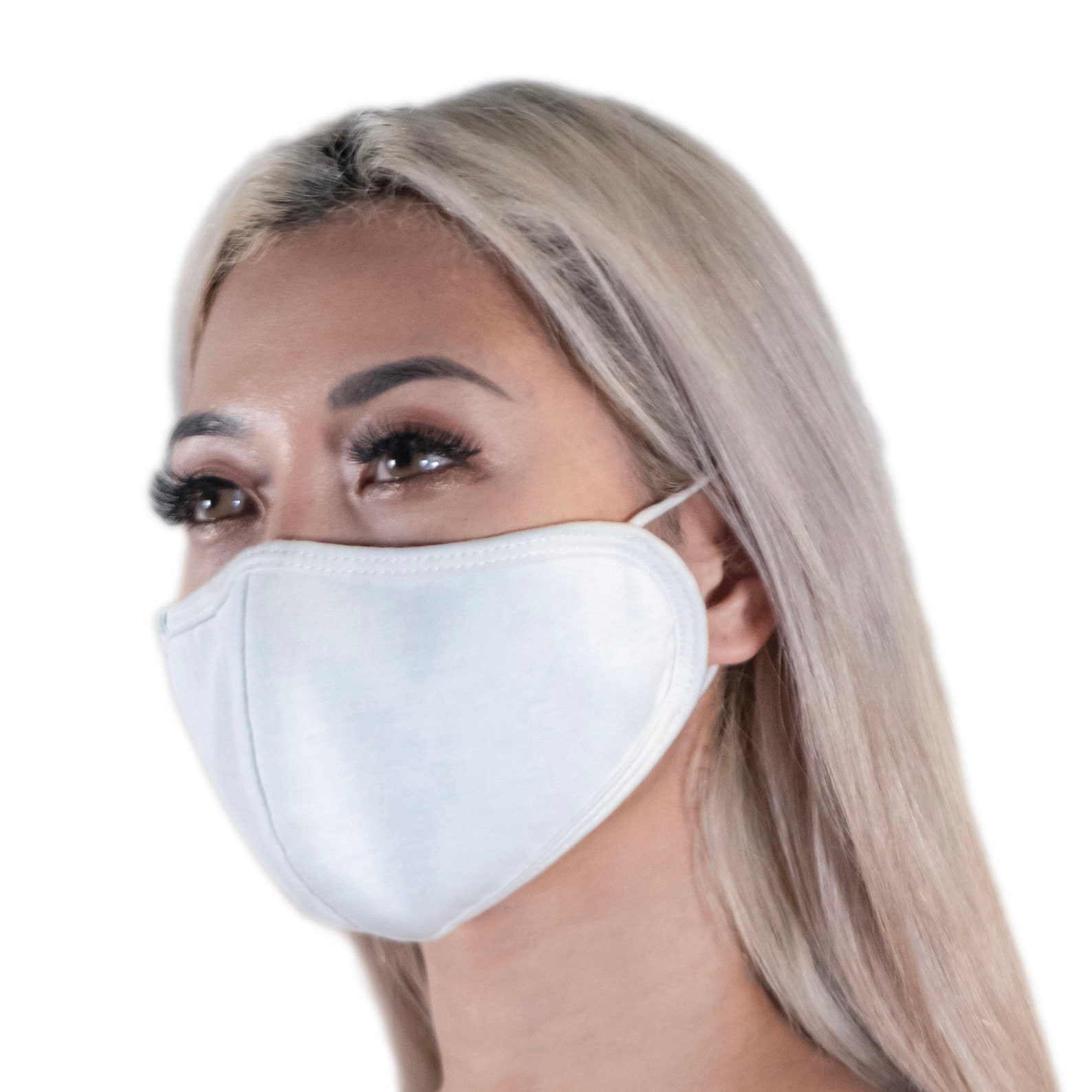 5PCs 1 setWhite 4 Layer Face Mask UV Protection Etsy
