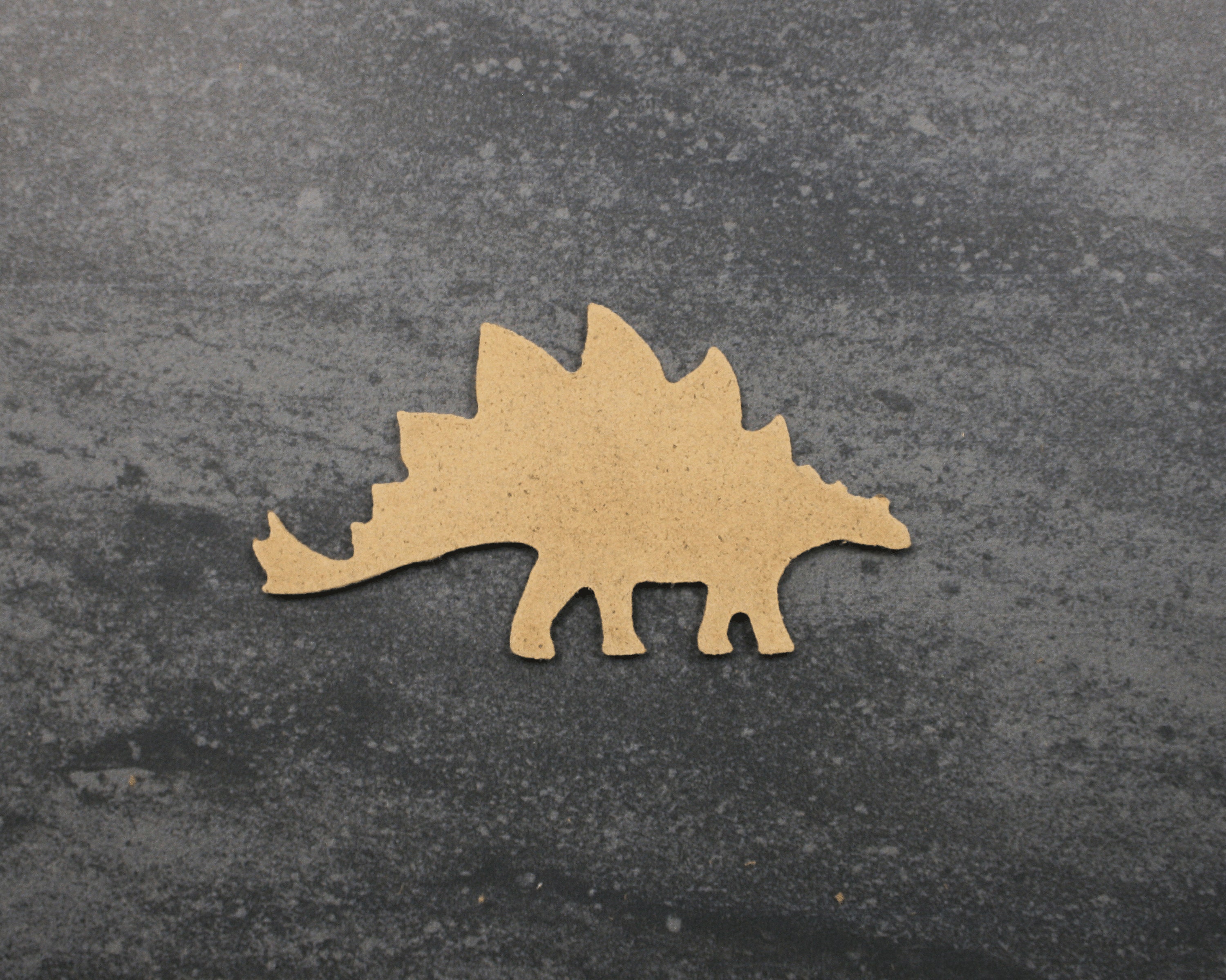 STEGOSAURUS Dinosaur MDF Freestanding Craft Blank Shape From 100mm 