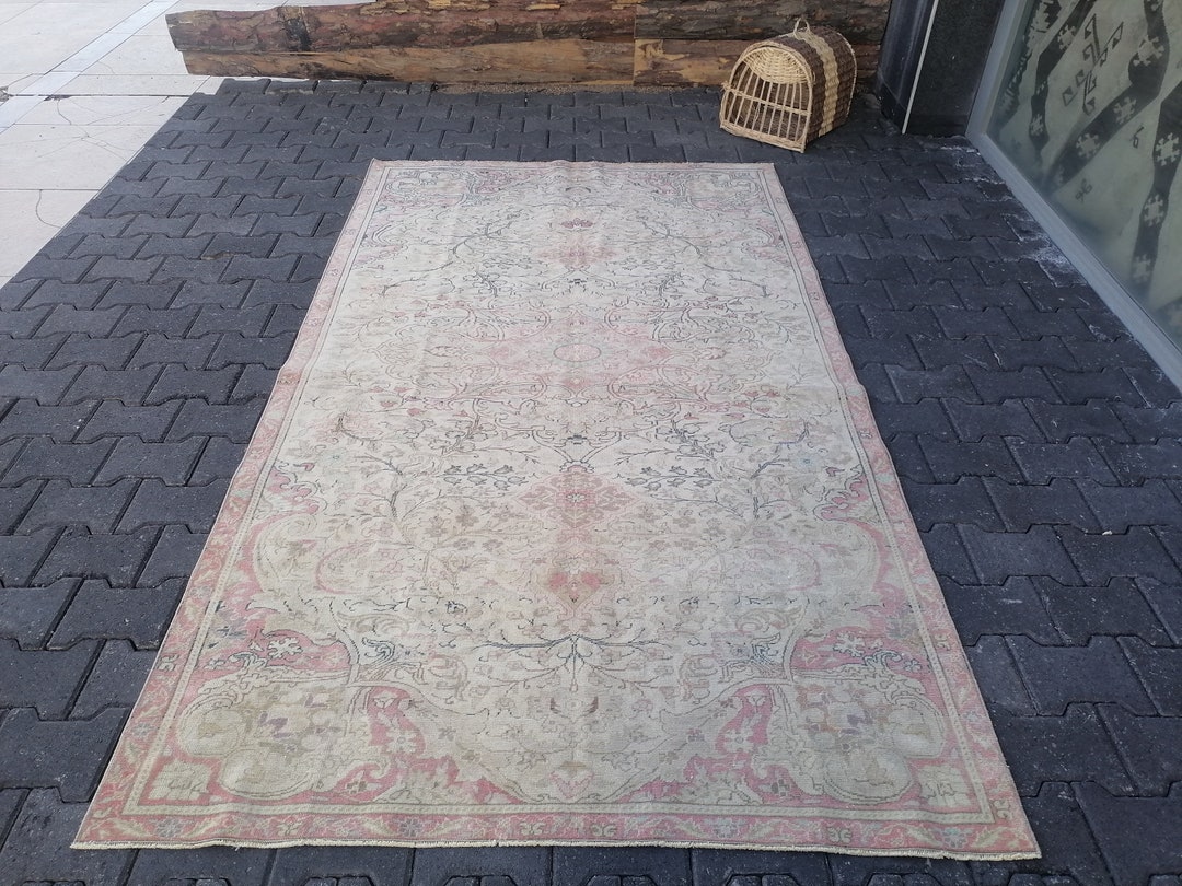 トルコヴィンテージラグ OldTurkishVintage Oushak Rug