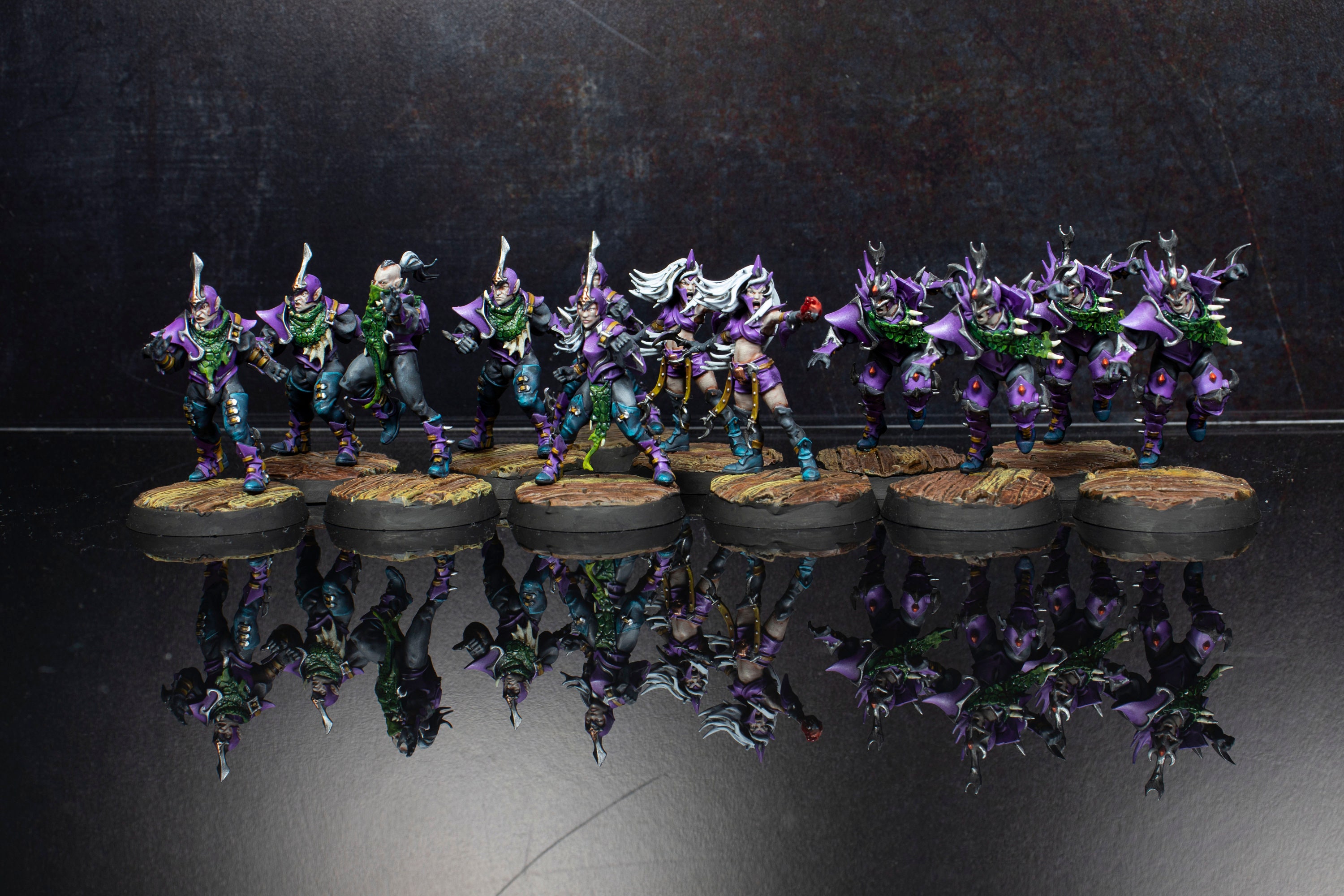 Équipe Blood Bowl Elfes Noirs - The Naggaroth Nightmares (Seconde Saison) - Figurines Jeu