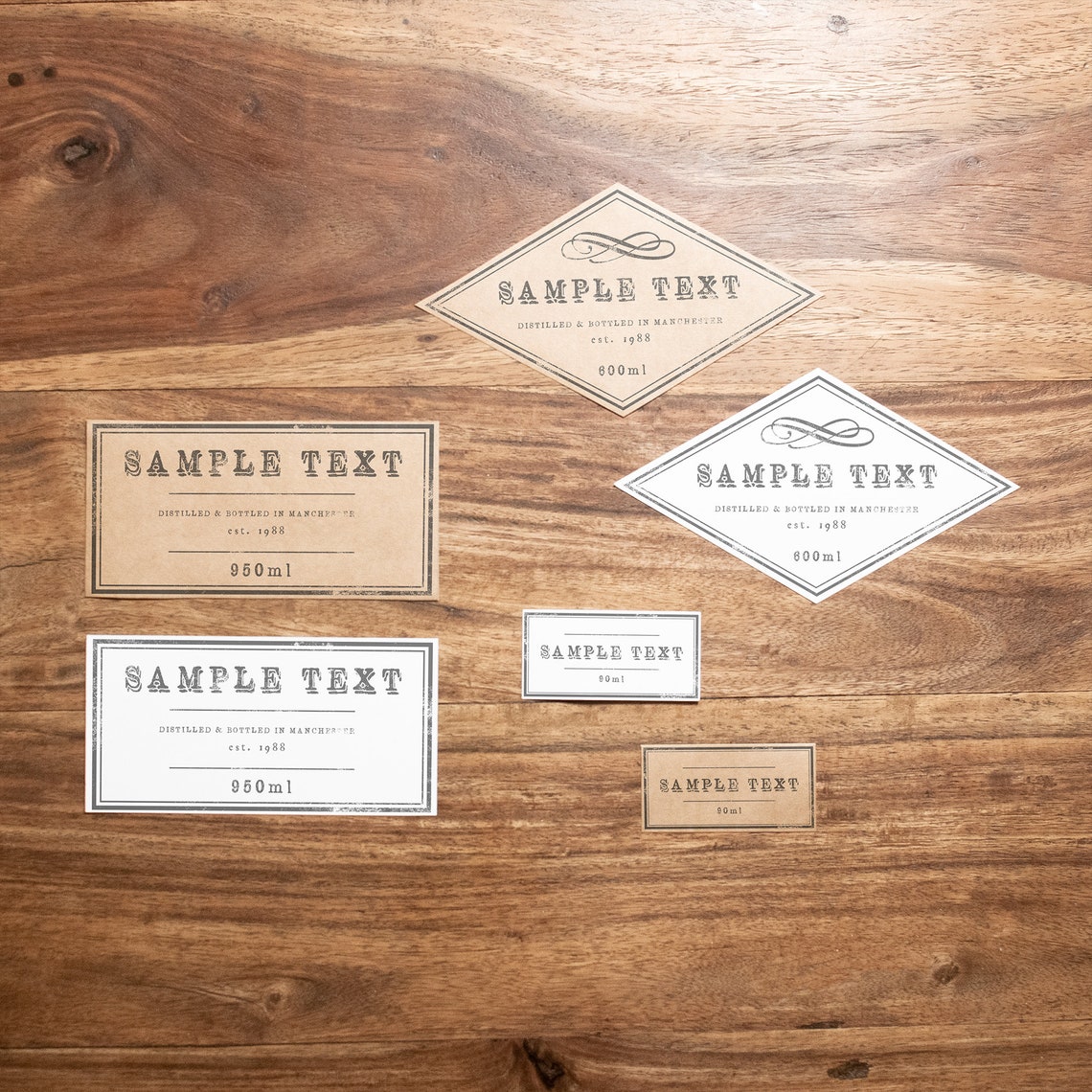 Classic Vintage Wine Bottle Labels Wedding. Spice Jar Labels. Etsy