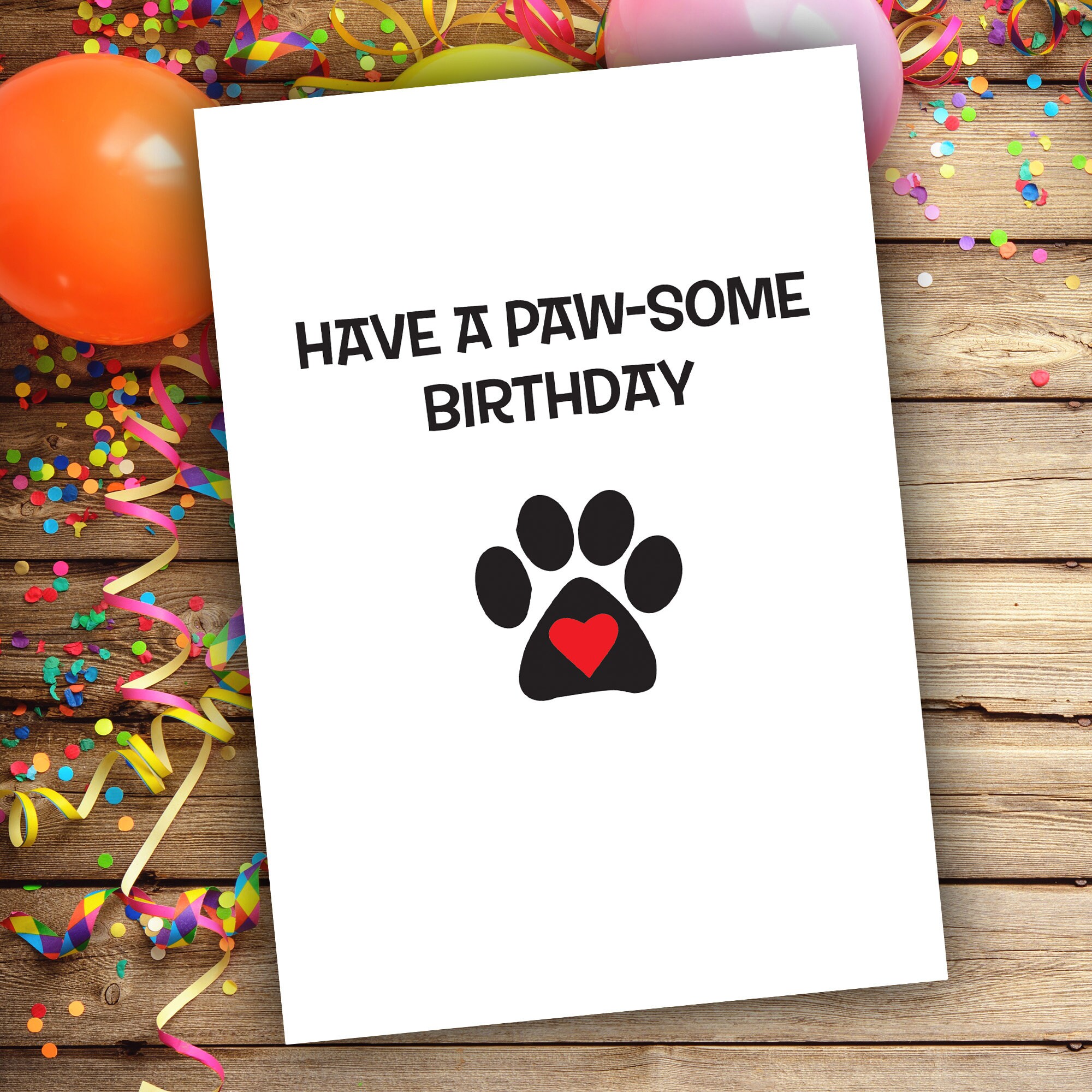 Dog dad birthday Card dog dad card Funny Birthday Card Etsy