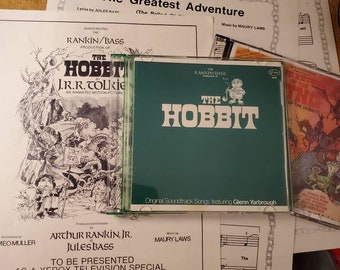 Rankin/Bass' The Hobbit CD-R and Return of the King CD-R music package