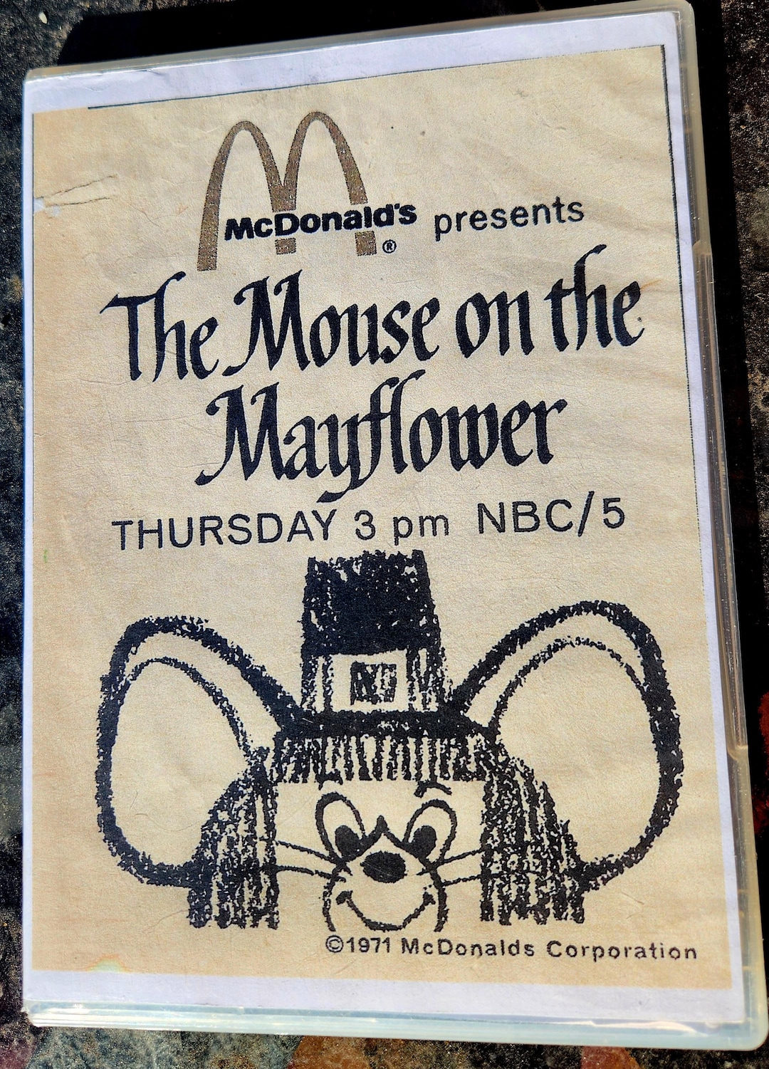 Rankin/bass' the Mouse on the Mayflower Hosted by Ronald Mcdonald