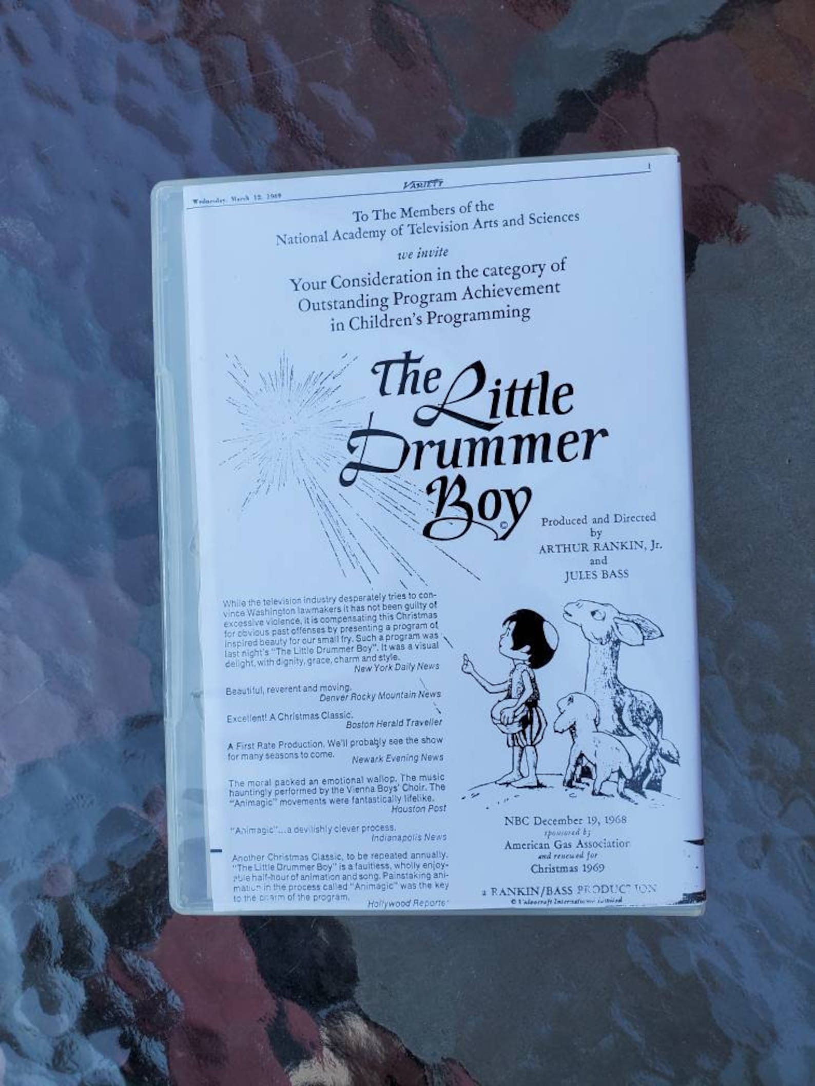 Rankin/bass' the Little Drummer Boy Dvdr With 1968 Etsy UK